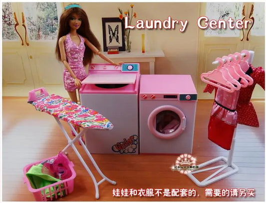 Barbie Doll Dry Cleaners Laundry Center Play Set