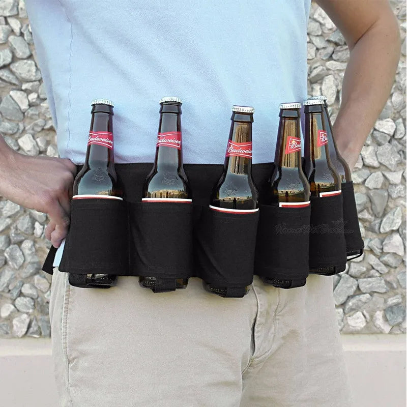 Portable Climbing and Camping Waist Belt Bag for Bottles