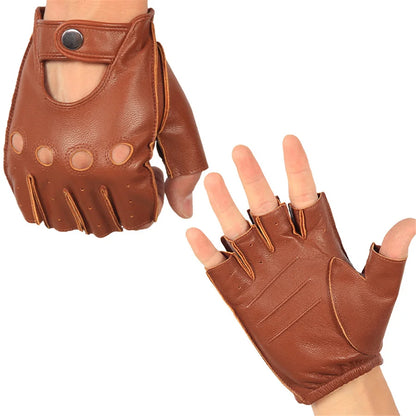 High-Quality Men's Half Finger Gloves