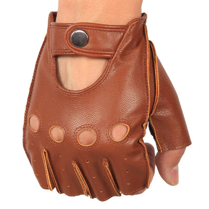 High-Quality Men's Half Finger Gloves