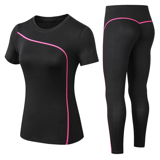 Quick Dry 2-Piece Women's Yoga Set – Fitness Suit