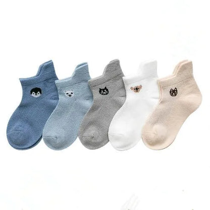 Summer digital color matching baby socks