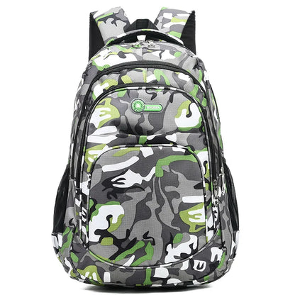 Camouflage Men’s Backpack | Military-Style School Bag for Teens & Travel