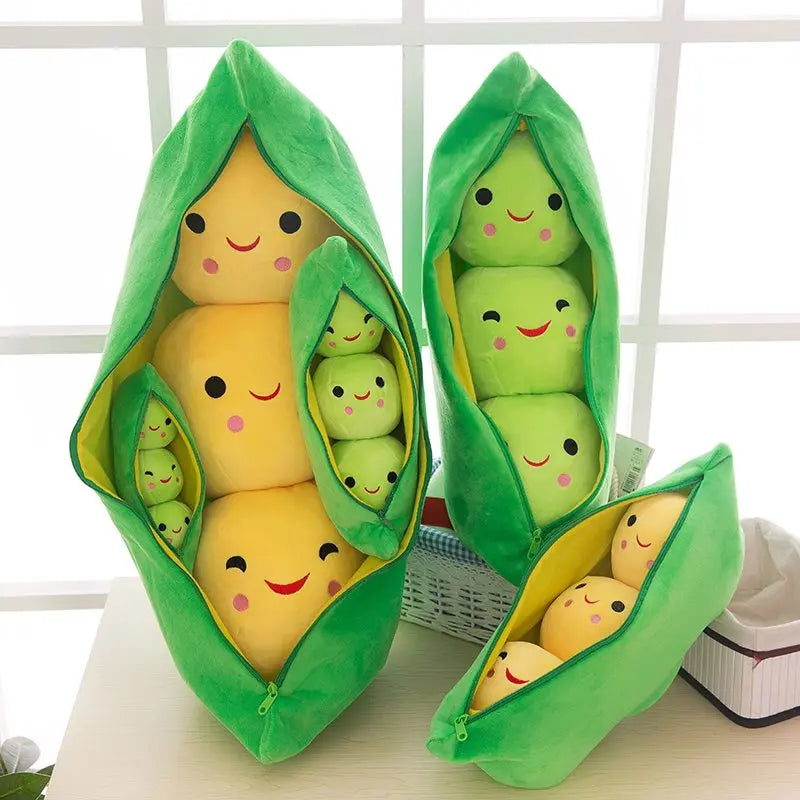 Pea Pod Plush Toy