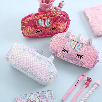 Unicorn & Totoro Pencil Case