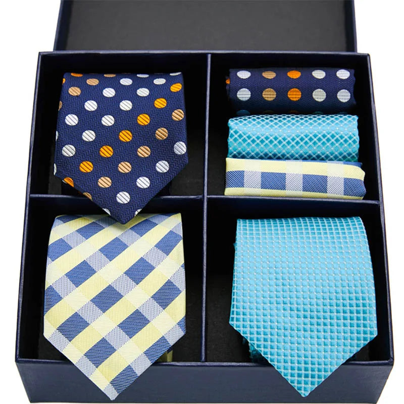 Gift Box Set of Silk Ties for Men – 3 Stylish Designs