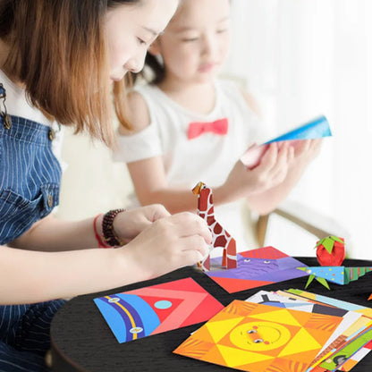 Animal Origami & Paper Cutting Book