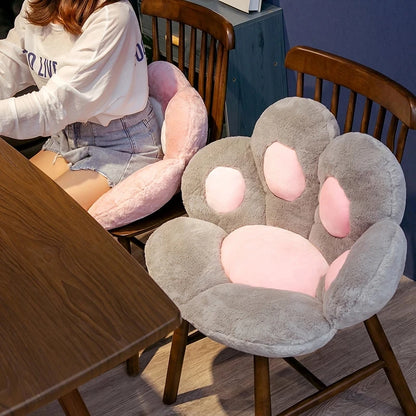 Adorable Bear Paw Cushion | Plush Stuffed Animal Seat Pillow