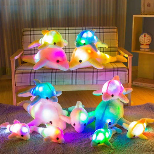 Luminous Dolphin Plush Toy