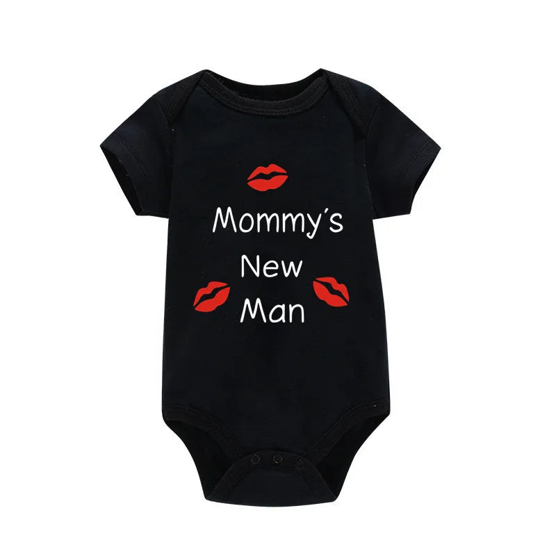 Mommy's New Man Newborn Romper