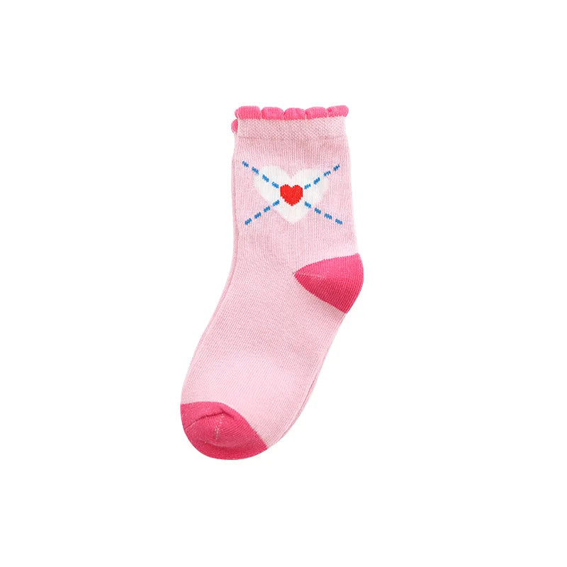 Pink Me Not Kids' Socks (5 Pairs)