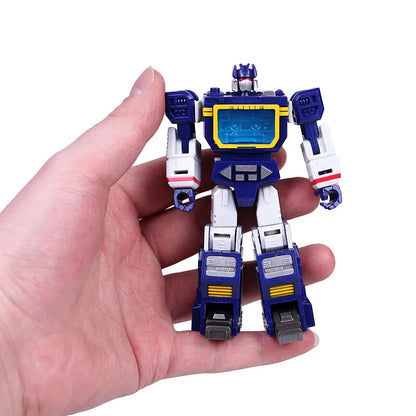 Mini Soundwave with Laserbeak Transformation