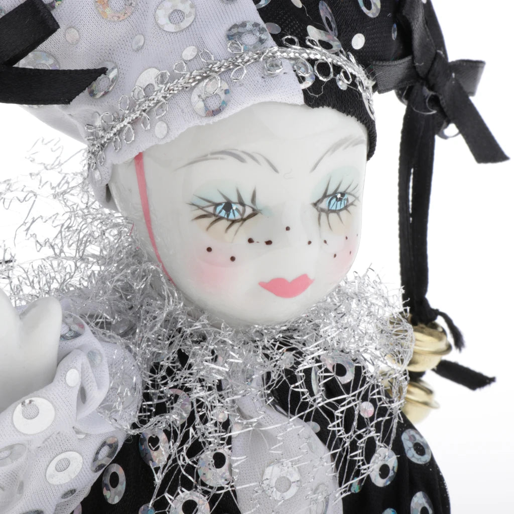 Italian Porcelain Clown Doll