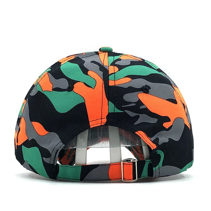 New Camo Baseball Cap – Tactical Camouflage Snapback Hat for Men