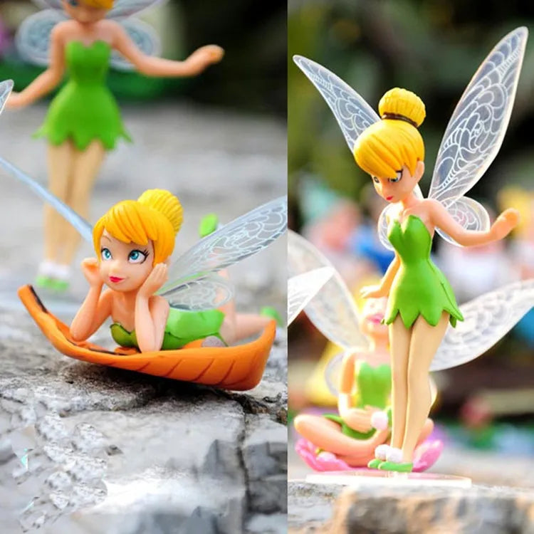 Tinkerbell Fairy Figure Set | PVC Action Figures & Dolls