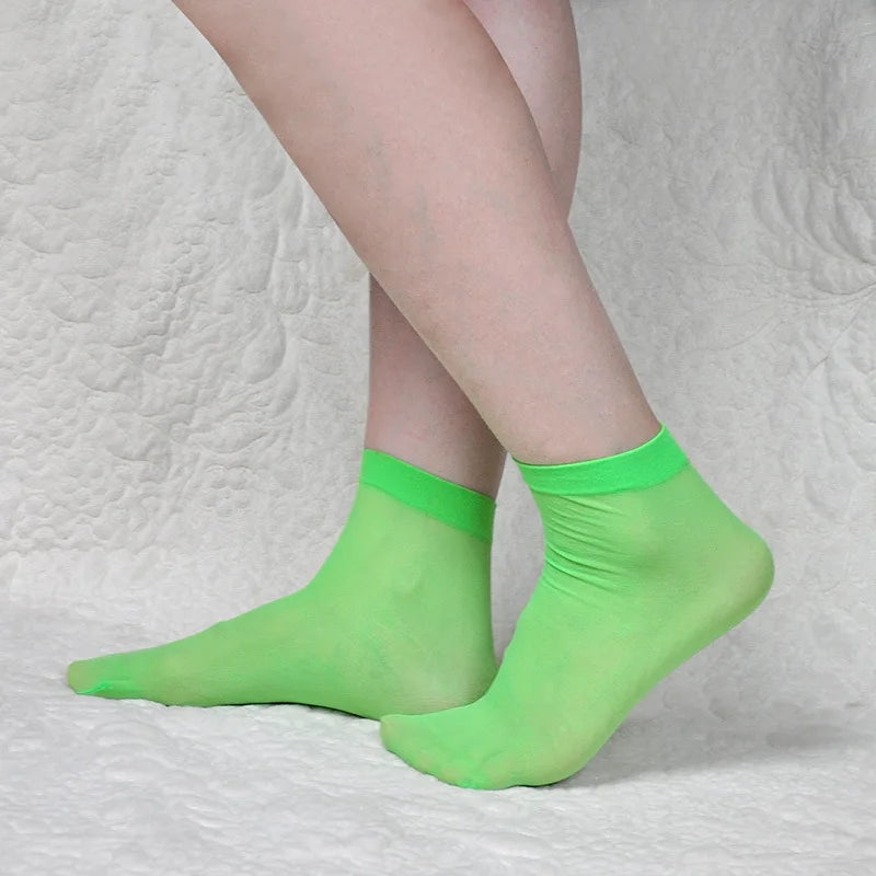 Neon Women's Fashion Ankle Socks