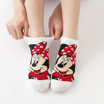 Women's Mickey Cartoon Boat Socks Series 1