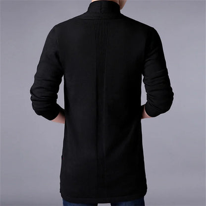 Men's Slim Fit Knitted Sweater Coat