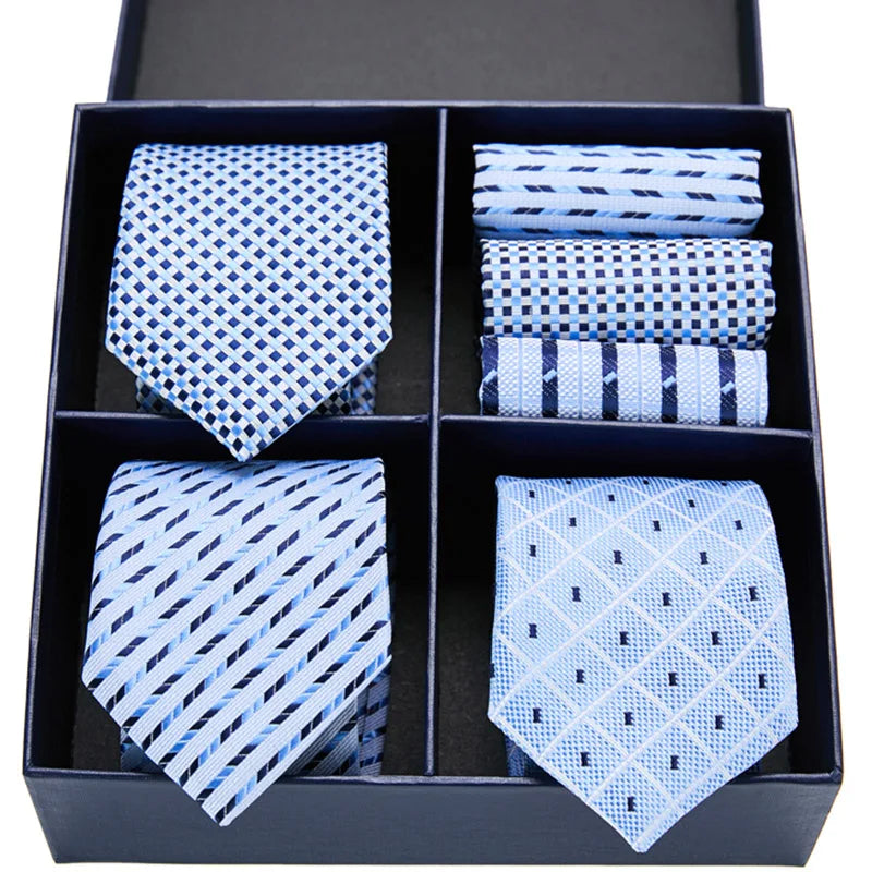 Gift Box Set of Silk Ties for Men – 3 Stylish Designs