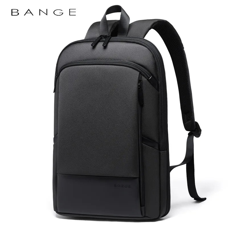 BANGE Waterproof 15.6" Laptop Backpack - Stylish Men's Travel Bag