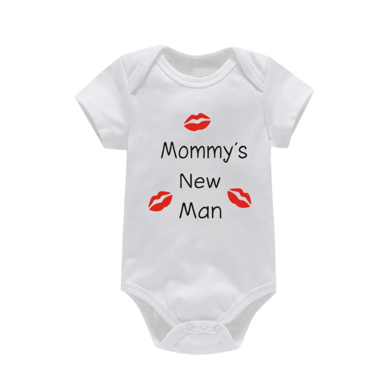 Mommy's New Man Newborn Romper