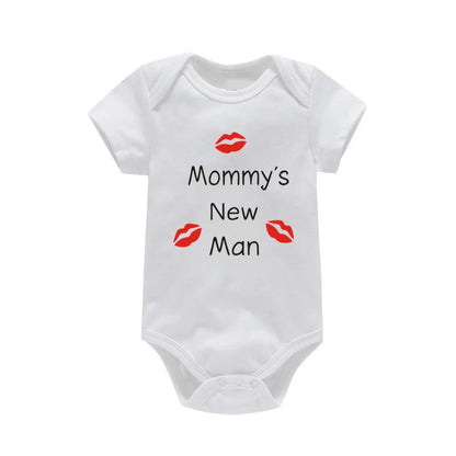 Mommy's New Man Newborn Romper