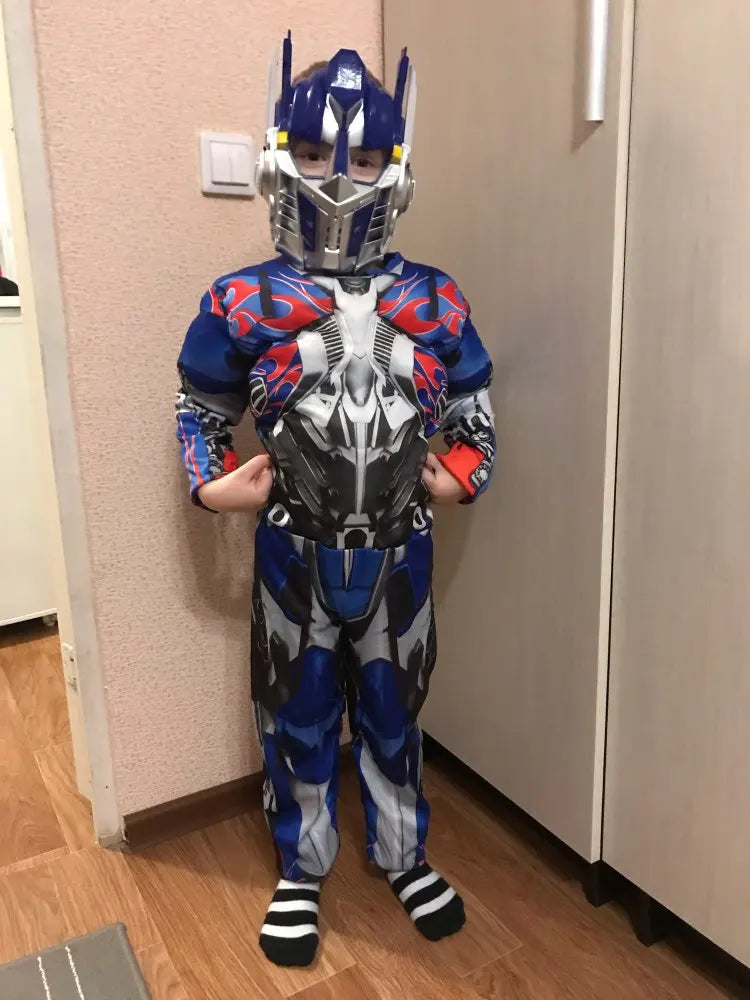 Optimus Prime Superhero Costume for Boys