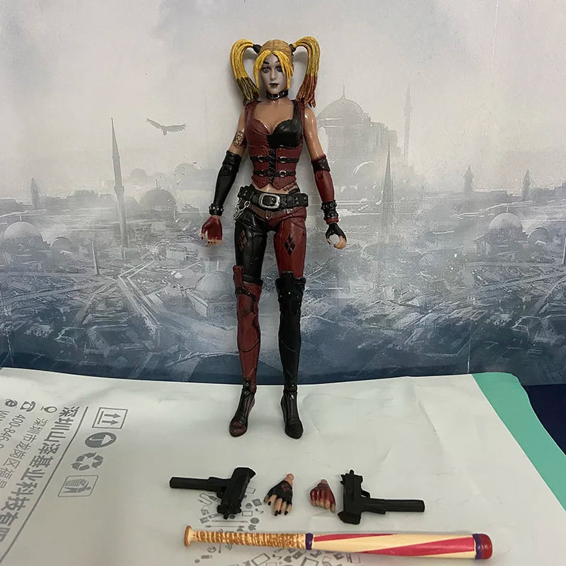 NECA Harley Quinn Figure - The Dark Knight 7" PVC Model