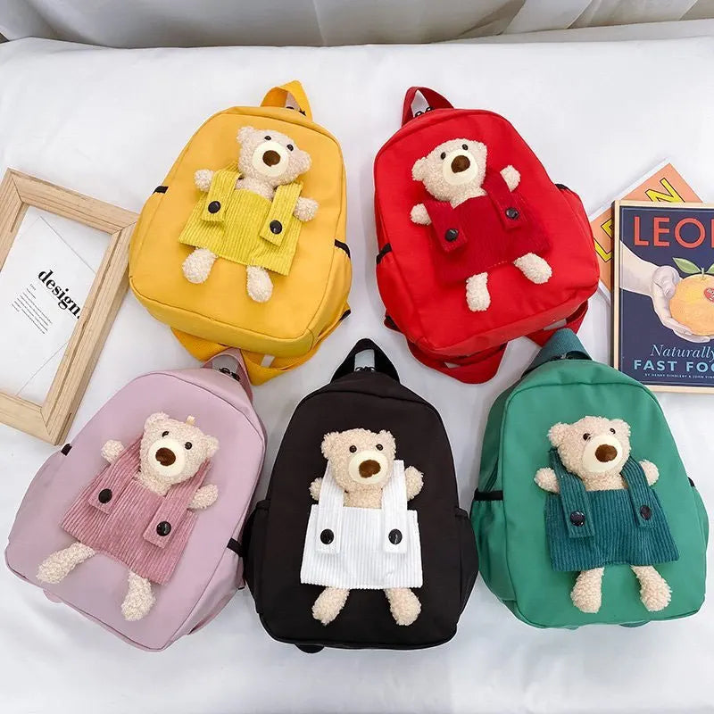 Cartoon Plush Children’s Backpacks