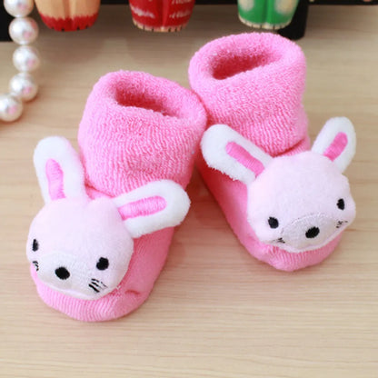 Newborn Anti-slip Cute 3D Socks