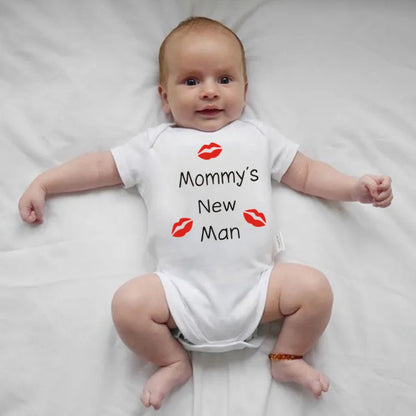 Mommy's New Man Newborn Romper