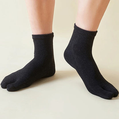 Cotton Tabi Two-toed Socks