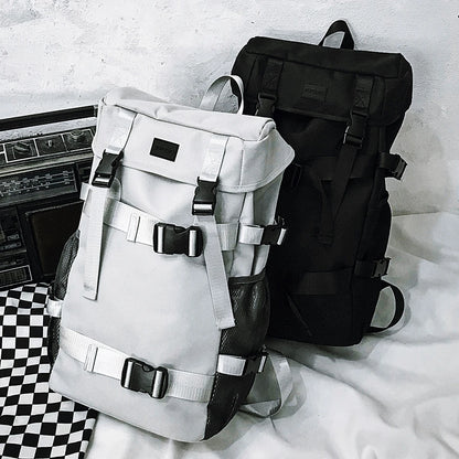 Trendy Cool Street Travel Backpack for Men