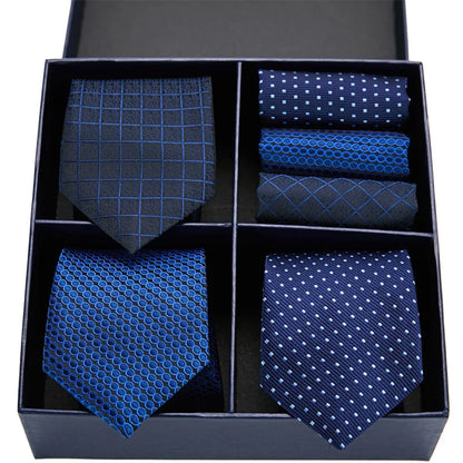 Gift Box Set of Silk Ties for Men – 3 Stylish Designs