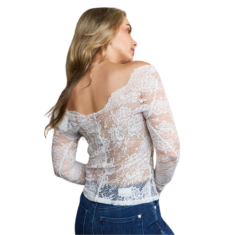 Ninexis Be Kind Off The Shoulder Lace Top