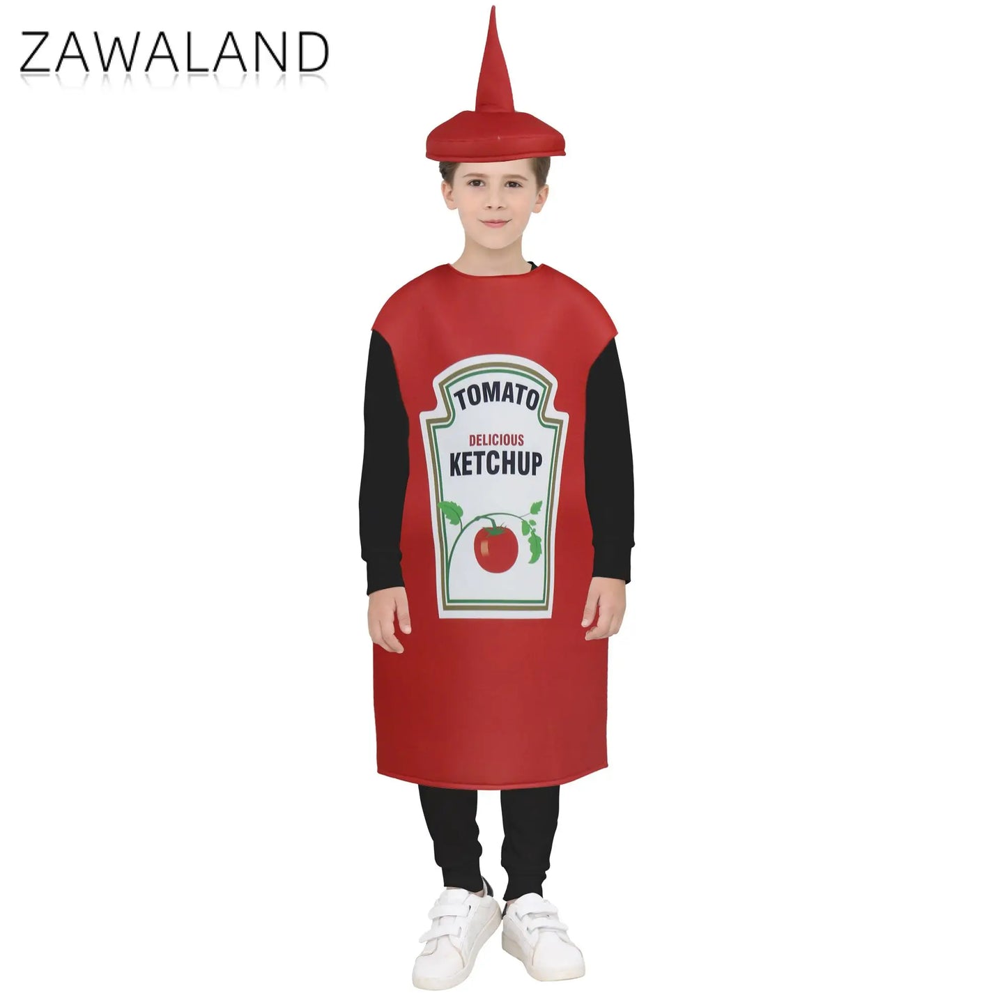 Red Tomato Ketchup Costume