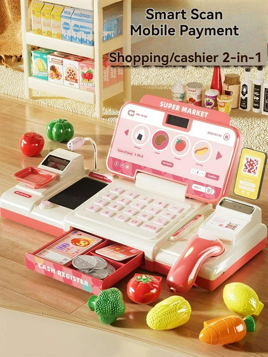 Supermarket Cash Register Toy for Kids