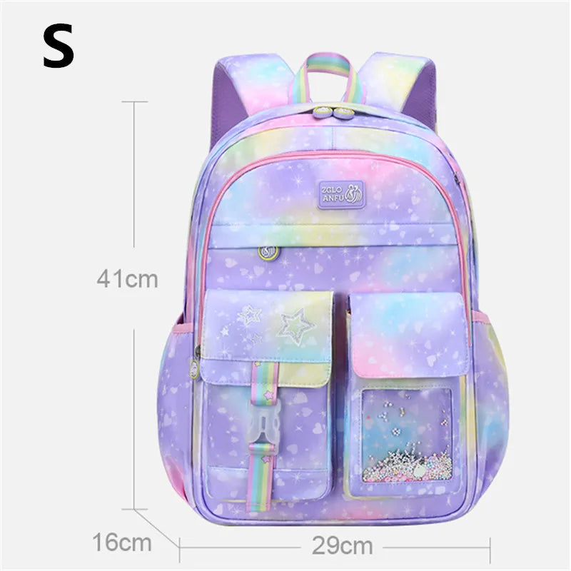 Children’s School Bags for Girls – Orthopedic Princess Satchel & Primary Backpack