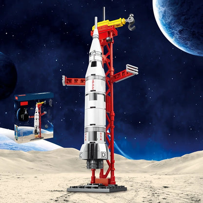 ToylinX Spacecraft Rocket Station Building Blocks Gift