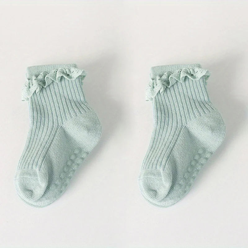 Children's non-slip cotton socks