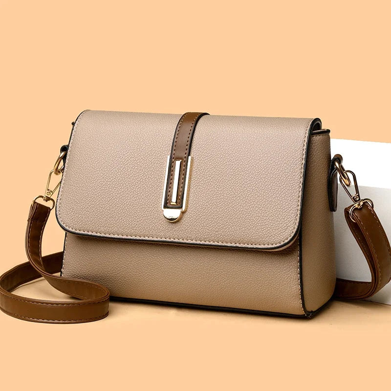 Women's Stylish Soft Leather Crossbody Bag