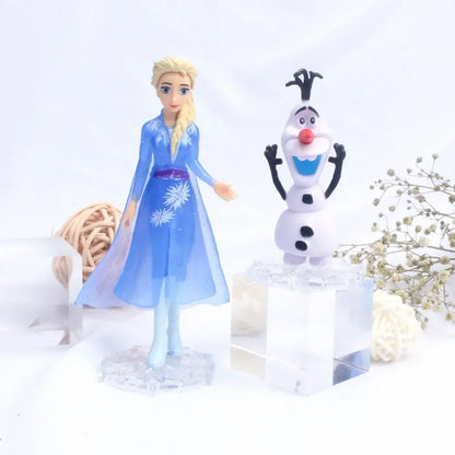 Disney Frozen 2 Elsa & Anna PVC Action Figures Set (5/6pcs)