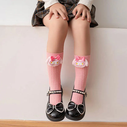 Anime Sanrio Character Socks for Girls