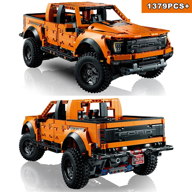 Technical 42126 Ford F-150 Pickup Truck Model Building Blocks