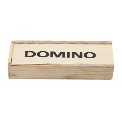 Wooden Domino Board Game – Educational Travel Toy