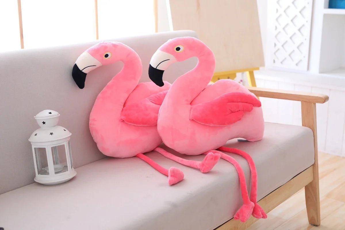 Realistic Flamingo Plush Toy