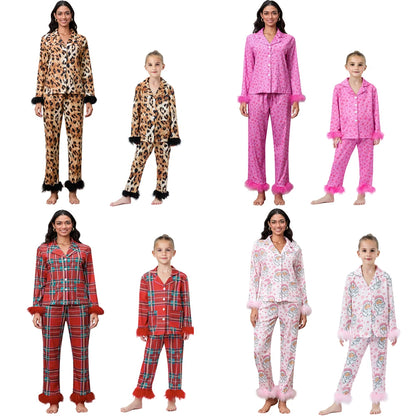 Mother-Daughter Matching Pajamas Set