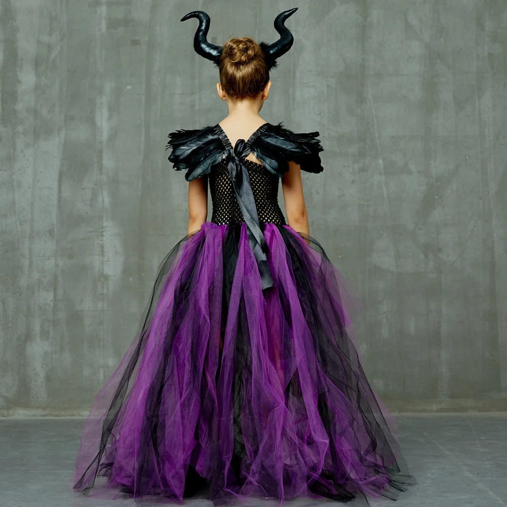 Maleficent Halloween Costume for Kids