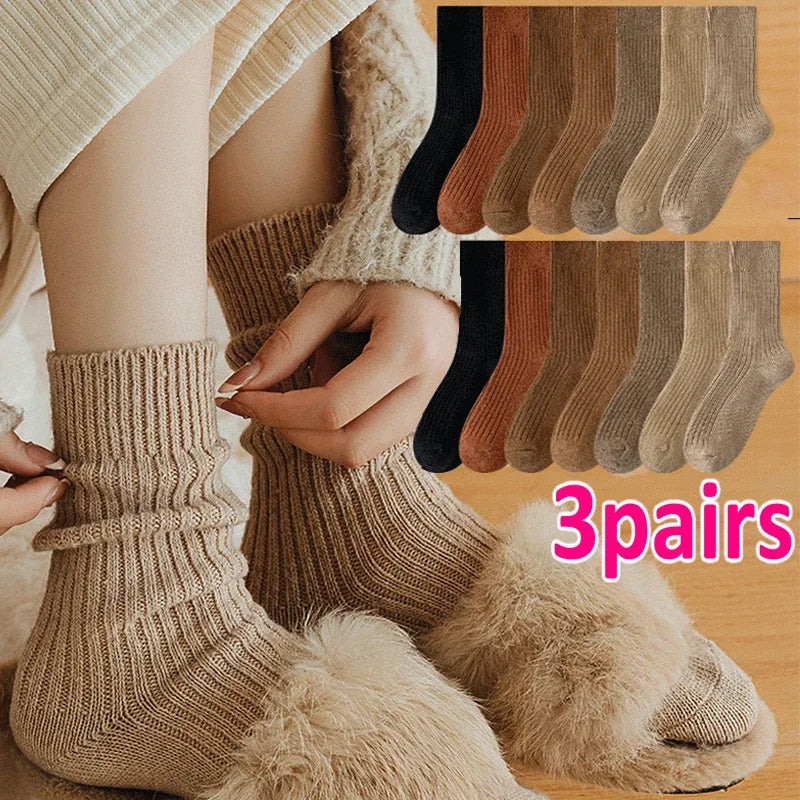 Cashmere Thermal Wool Women Socks