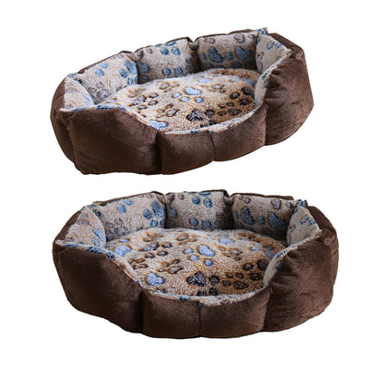 Soft Plush Pet Bed for Dogs & Cats